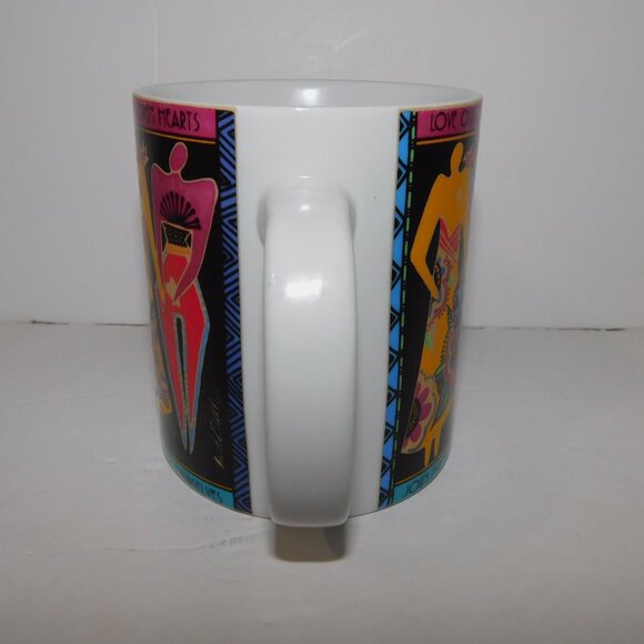 VTG 1995 Laurel Burch Spirit of WomanKind Ceramic Mug Woman Women Love - Picture 10 of 12